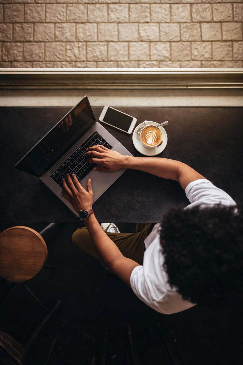 Overhead perspective